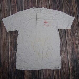 Vintage Center For Creative Leadership Shirt Mens Large Henley 1988 Symposium